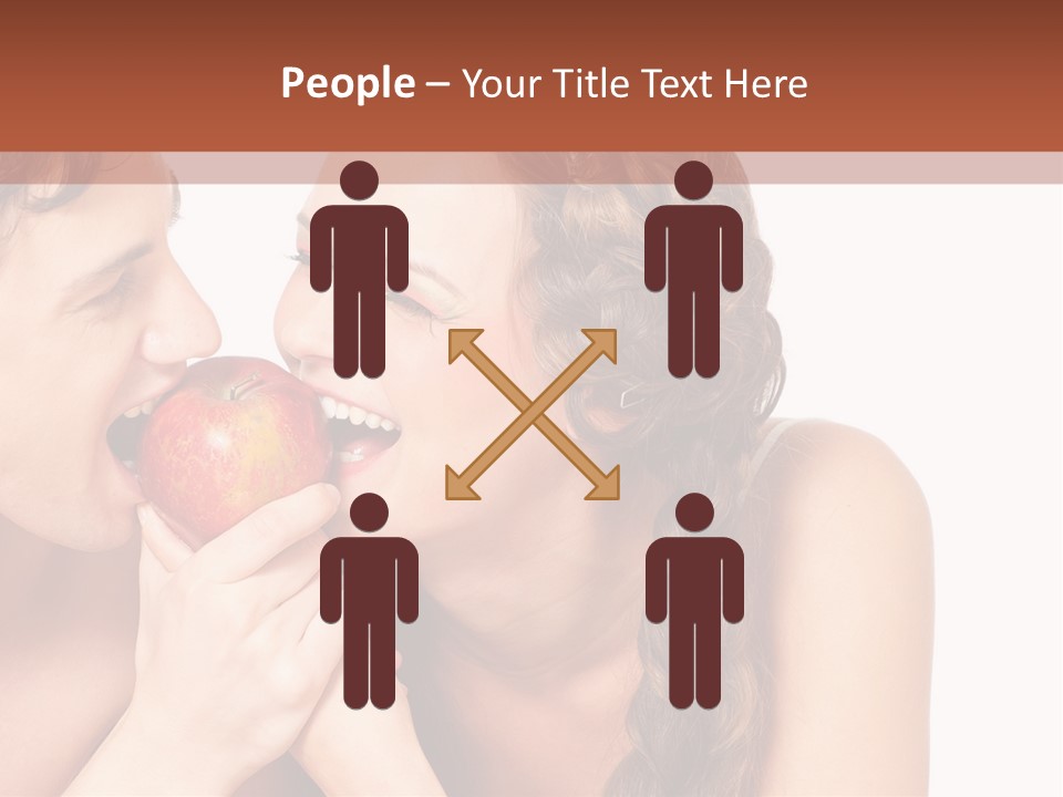 Toothy Vitamins Bite PowerPoint Template