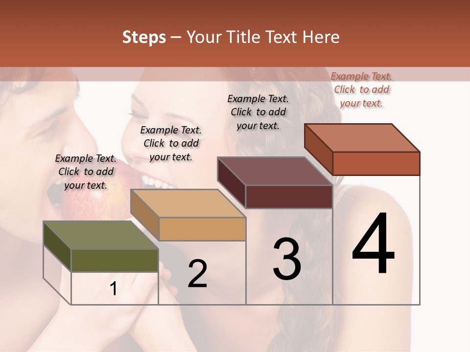 Toothy Vitamins Bite PowerPoint Template