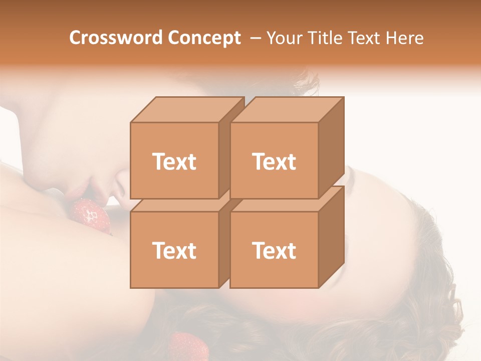 Image Enjoyment Sexuality PowerPoint Template