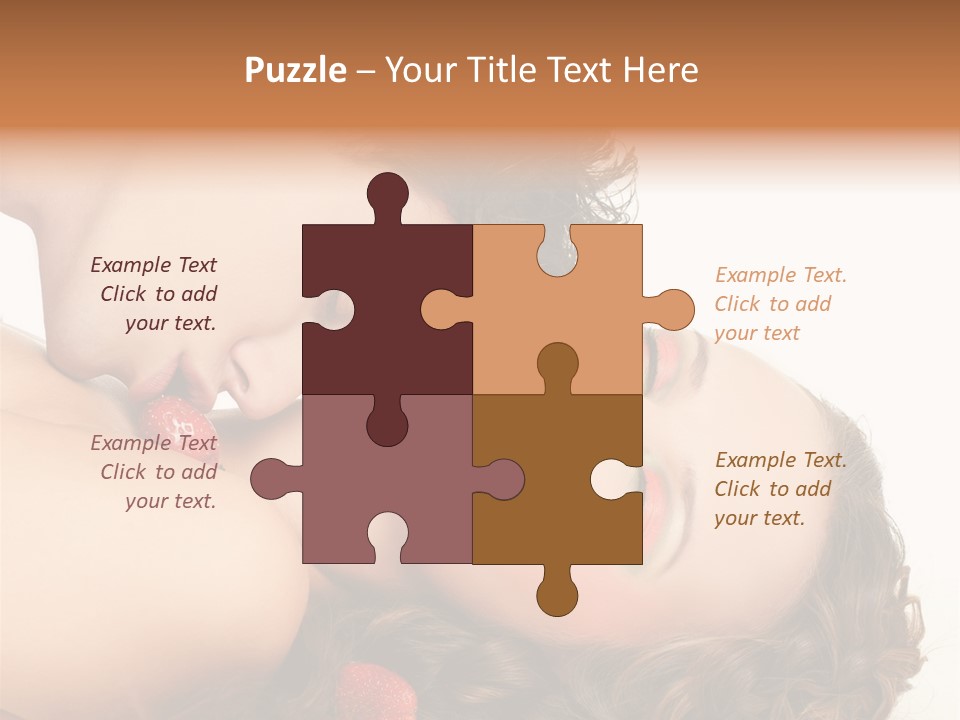 Image Enjoyment Sexuality PowerPoint Template