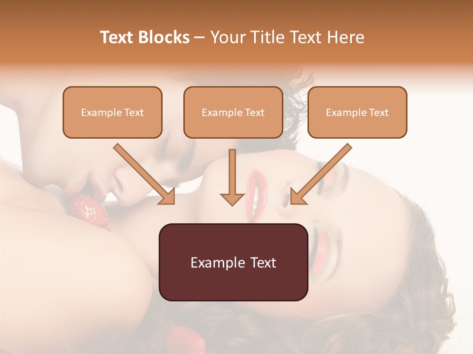Image Enjoyment Sexuality PowerPoint Template