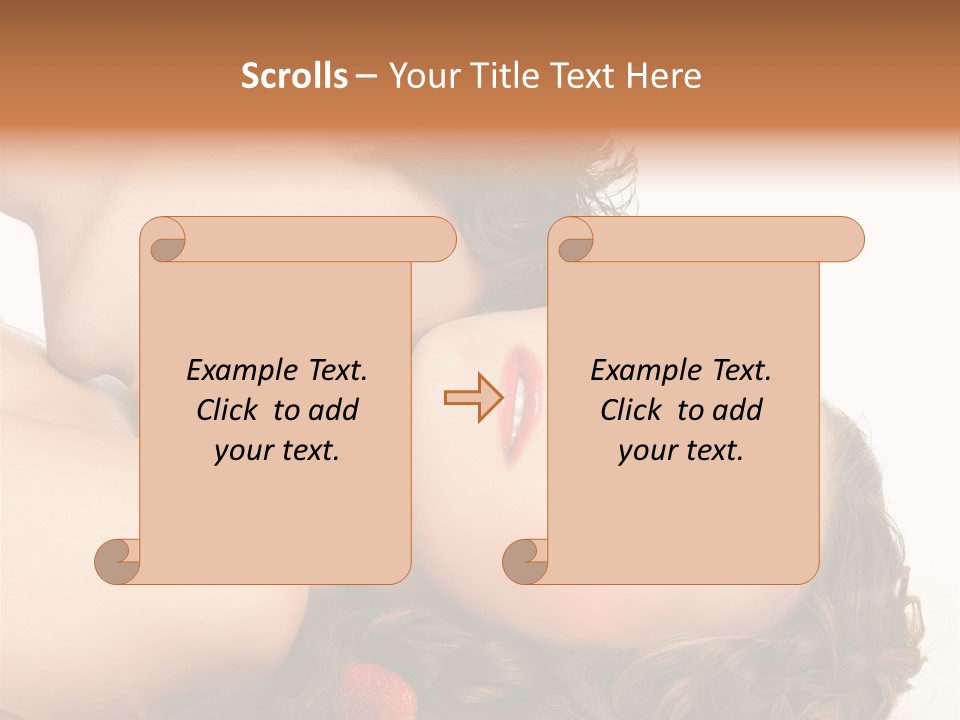 Image Enjoyment Sexuality PowerPoint Template