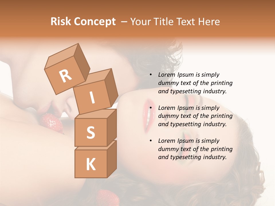 Image Enjoyment Sexuality PowerPoint Template