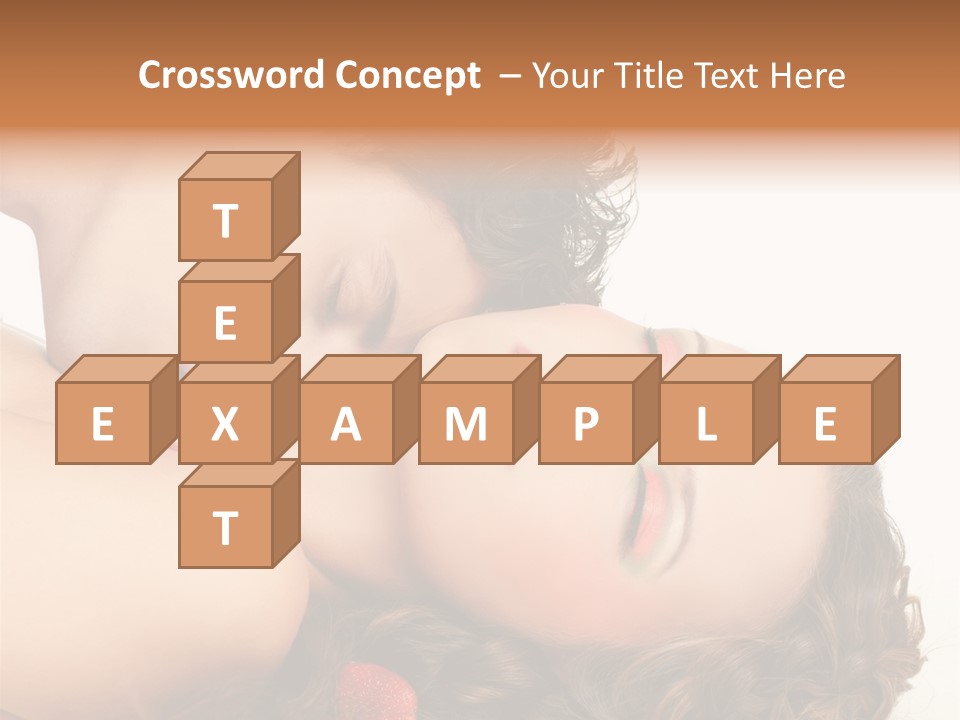 Image Enjoyment Sexuality PowerPoint Template