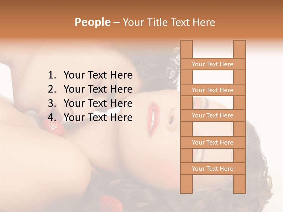 Image Enjoyment Sexuality PowerPoint Template