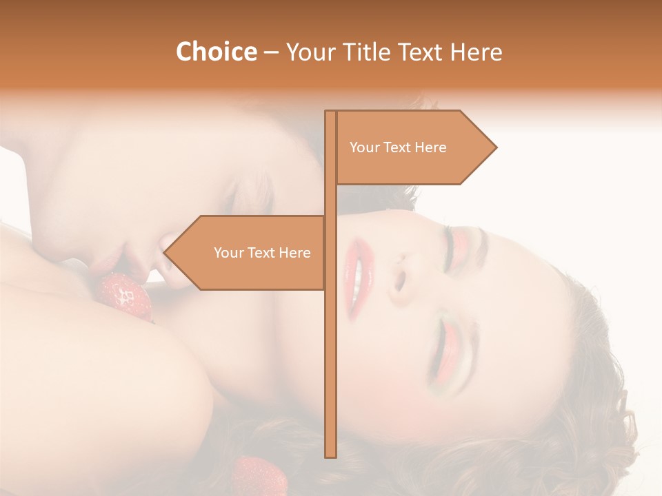 Image Enjoyment Sexuality PowerPoint Template