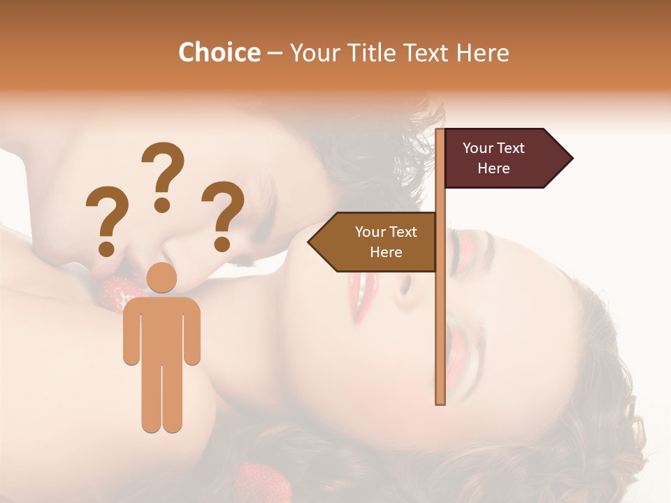 Image Enjoyment Sexuality PowerPoint Template