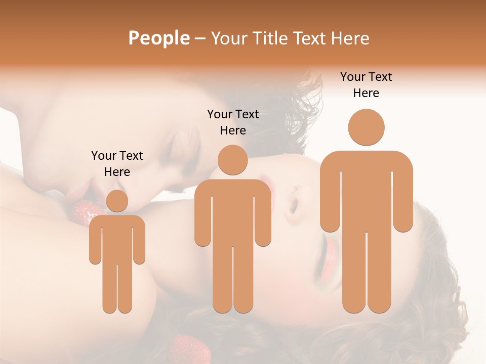 Image Enjoyment Sexuality PowerPoint Template