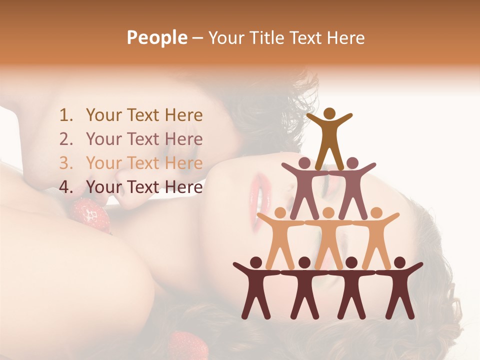 Image Enjoyment Sexuality PowerPoint Template