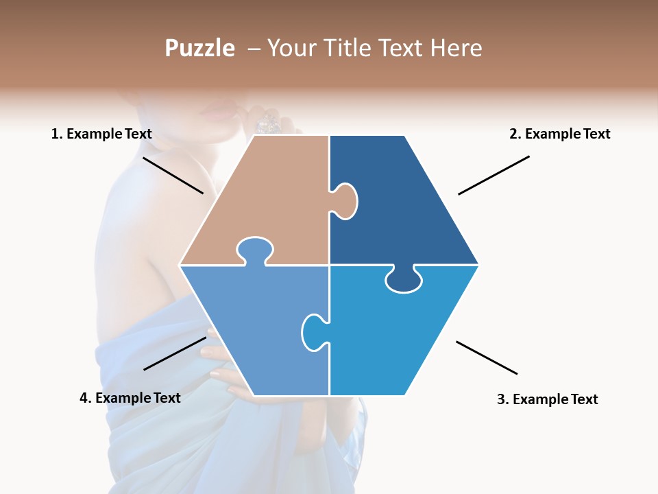 Pretty Vogue Girl PowerPoint Template