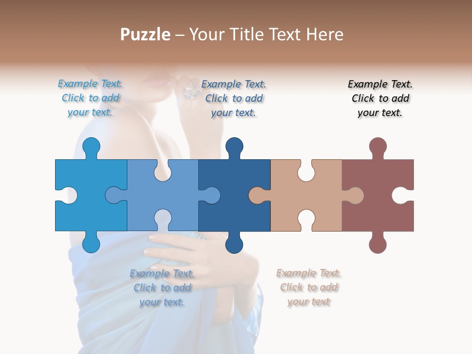 Pretty Vogue Girl PowerPoint Template