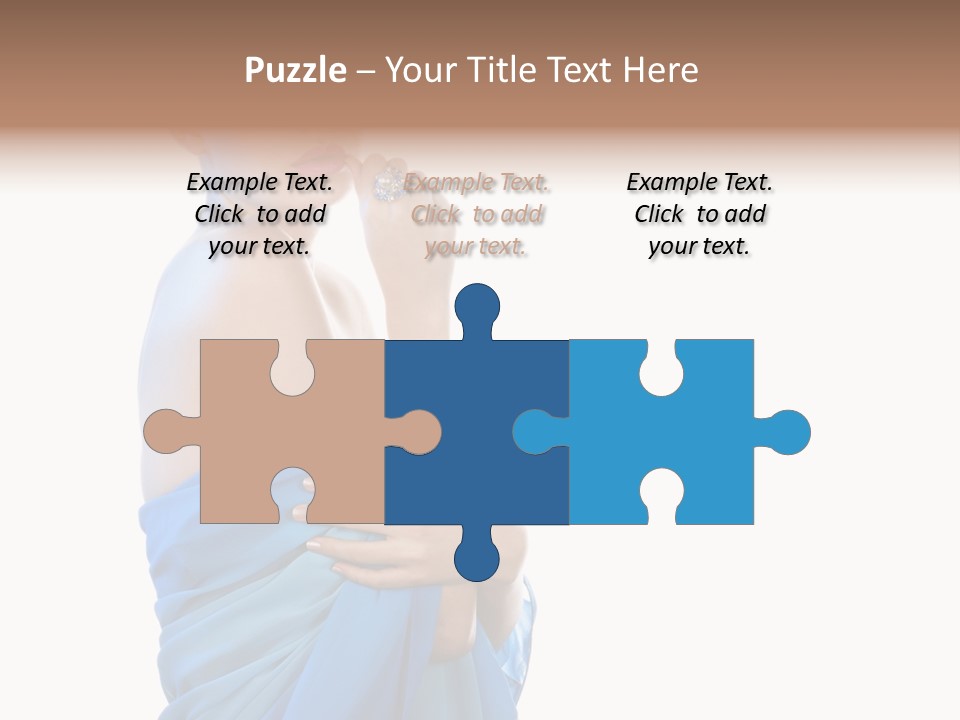 Pretty Vogue Girl PowerPoint Template