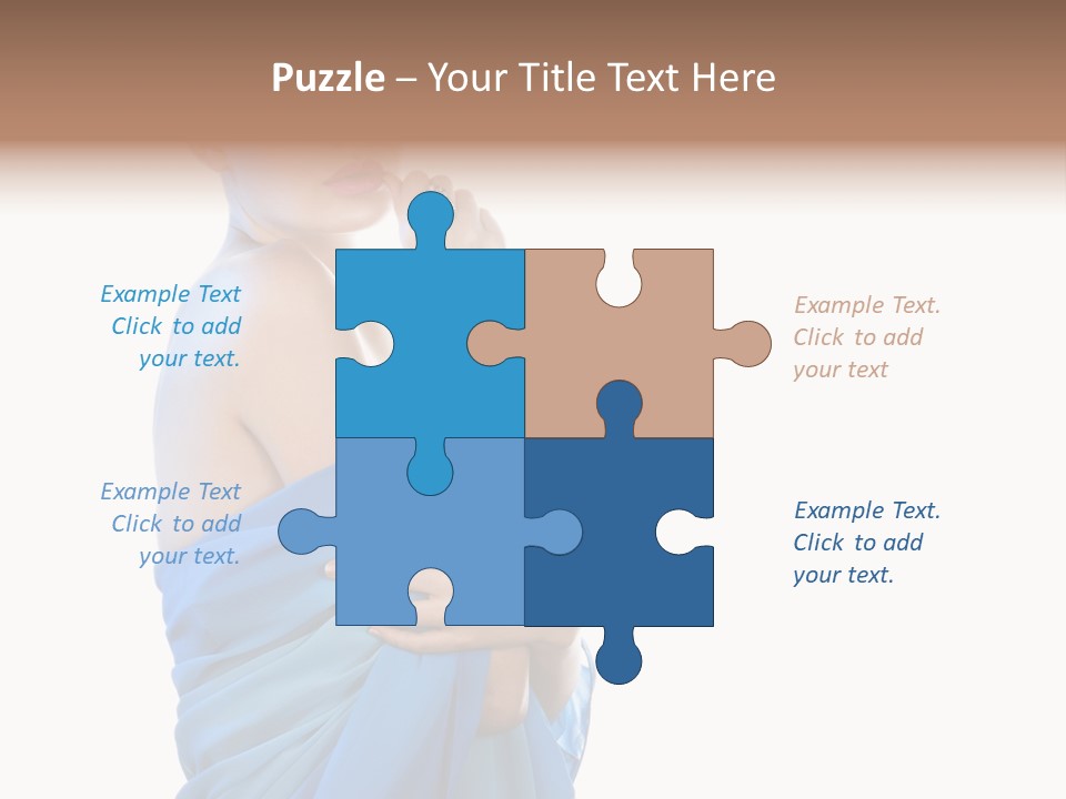 Pretty Vogue Girl PowerPoint Template