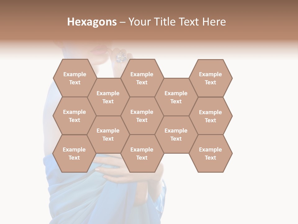 Pretty Vogue Girl PowerPoint Template