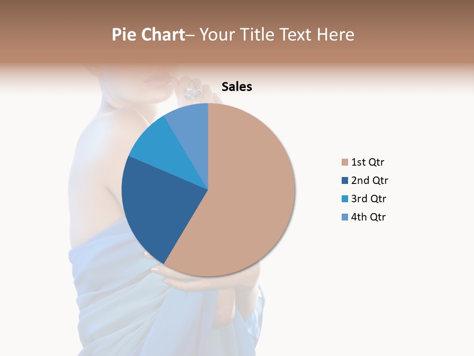 Pretty Vogue Girl PowerPoint Template