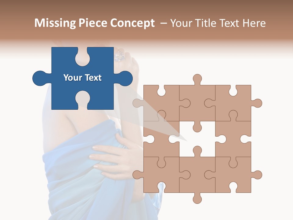 Pretty Vogue Girl PowerPoint Template