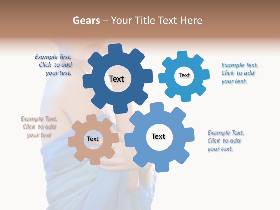 Pretty Vogue Girl PowerPoint Template