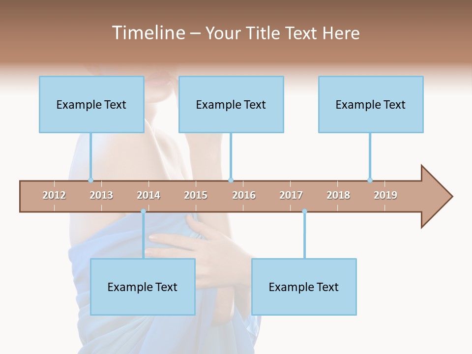Pretty Vogue Girl PowerPoint Template