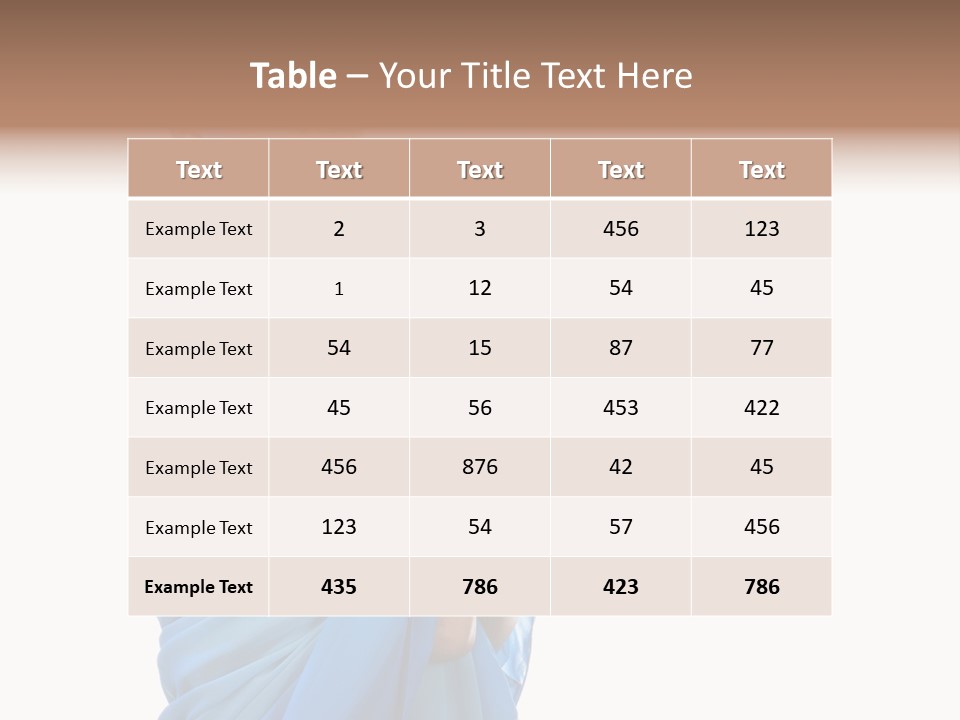 Pretty Vogue Girl PowerPoint Template