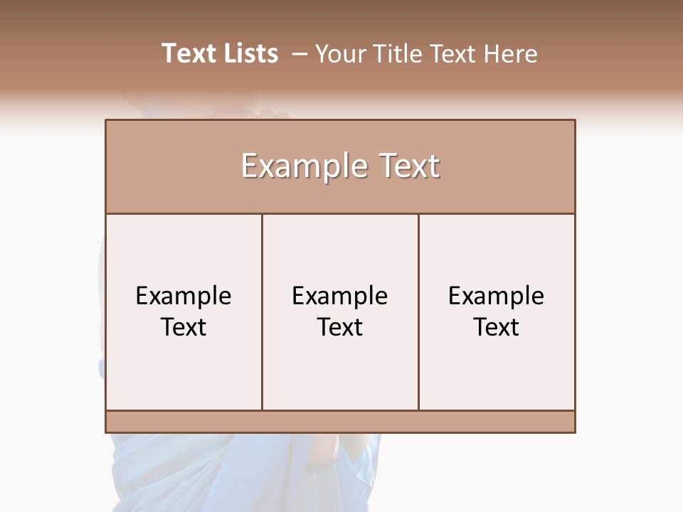 Pretty Vogue Girl PowerPoint Template