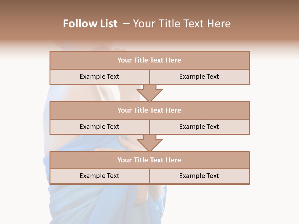 Pretty Vogue Girl PowerPoint Template