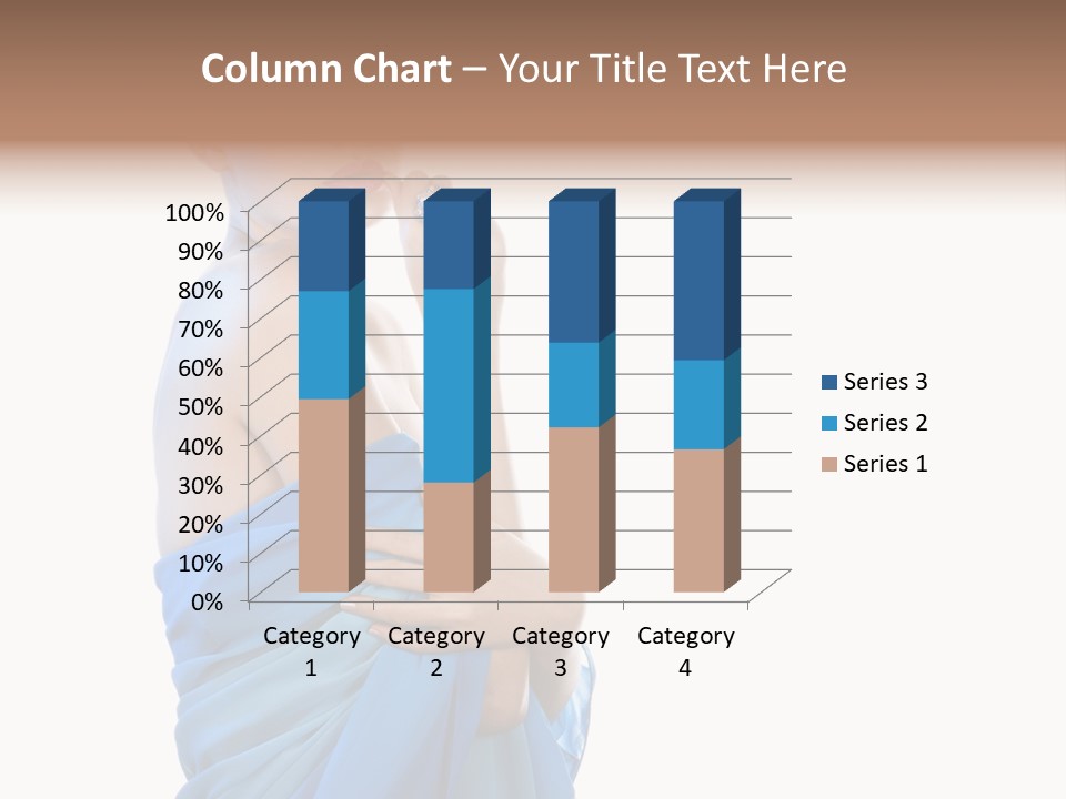 Pretty Vogue Girl PowerPoint Template