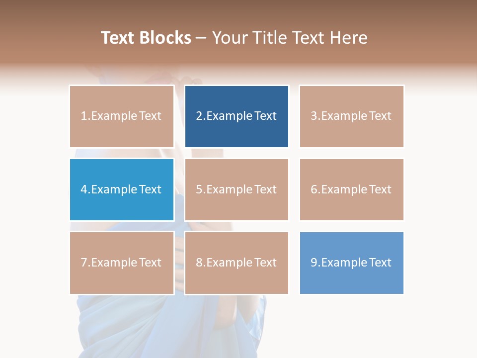 Pretty Vogue Girl PowerPoint Template