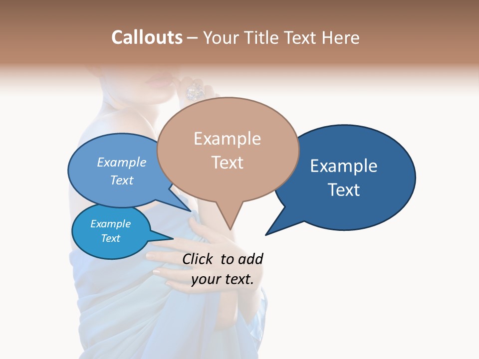 Pretty Vogue Girl PowerPoint Template