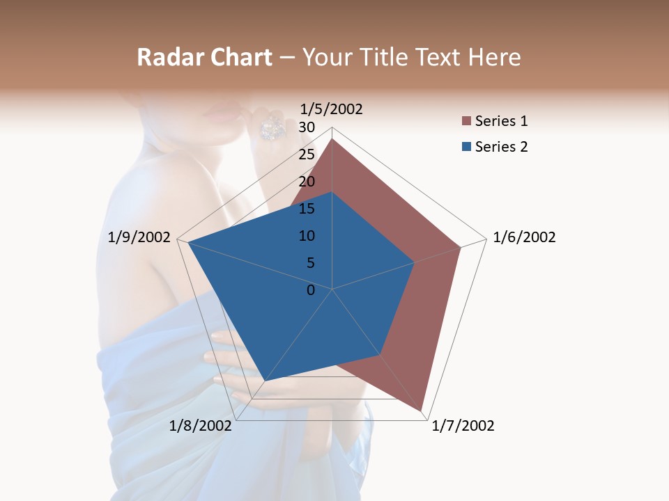 Pretty Vogue Girl PowerPoint Template