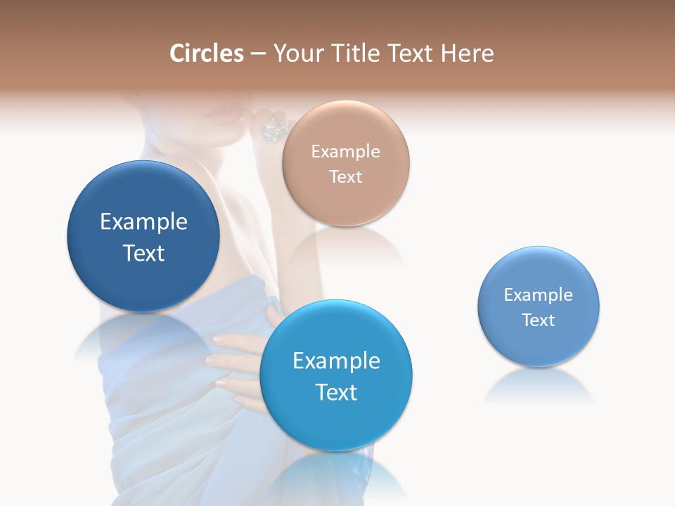 Pretty Vogue Girl PowerPoint Template