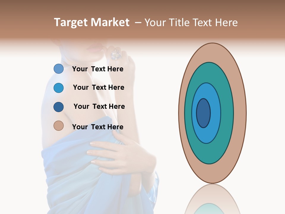 Pretty Vogue Girl PowerPoint Template