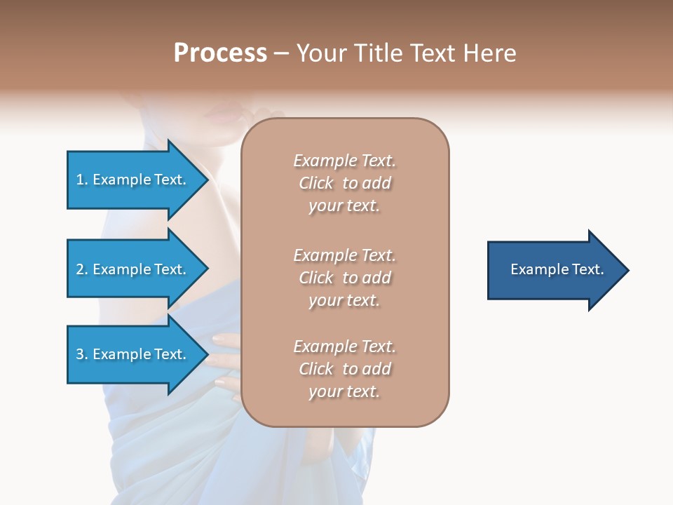 Pretty Vogue Girl PowerPoint Template