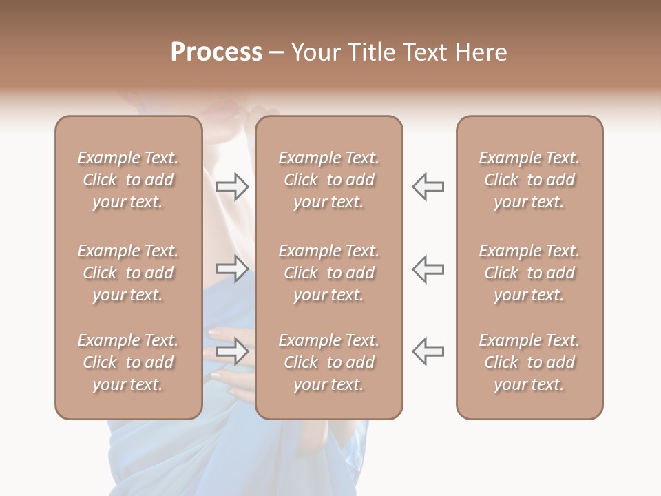 Pretty Vogue Girl PowerPoint Template