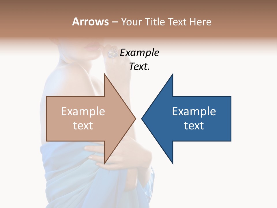 Pretty Vogue Girl PowerPoint Template