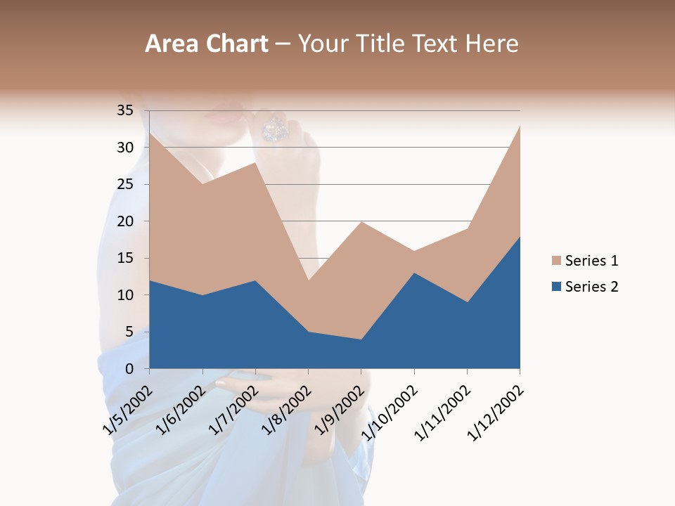 Pretty Vogue Girl PowerPoint Template