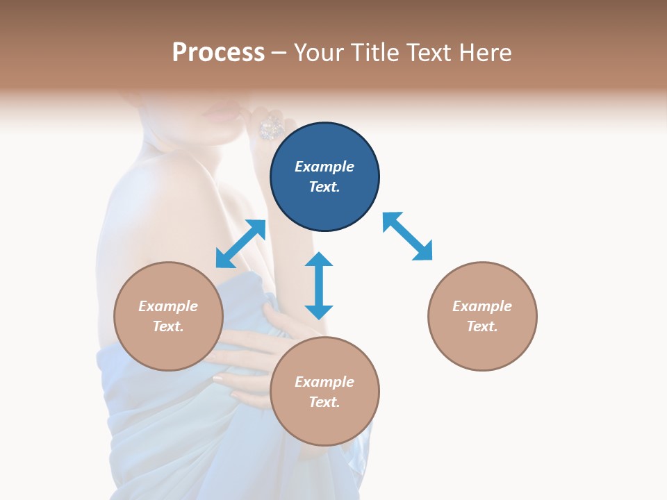 Pretty Vogue Girl PowerPoint Template