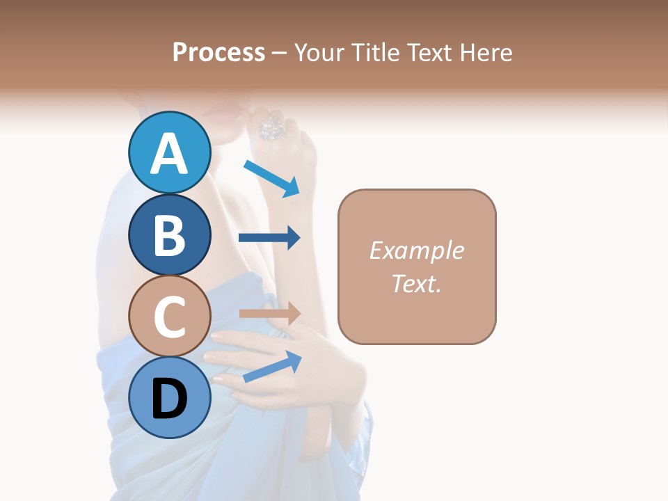 Pretty Vogue Girl PowerPoint Template