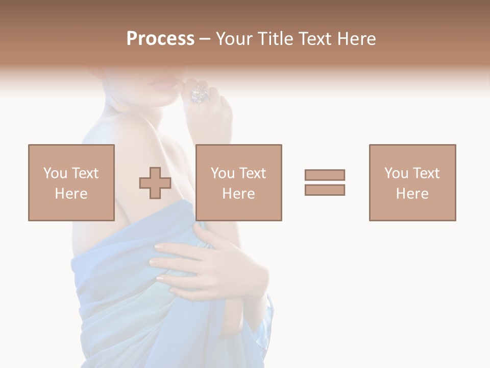 Pretty Vogue Girl PowerPoint Template