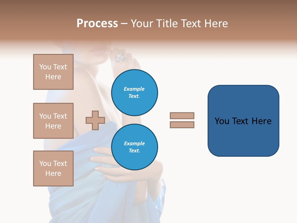 Pretty Vogue Girl PowerPoint Template