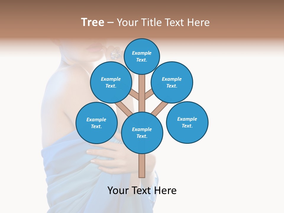 Pretty Vogue Girl PowerPoint Template