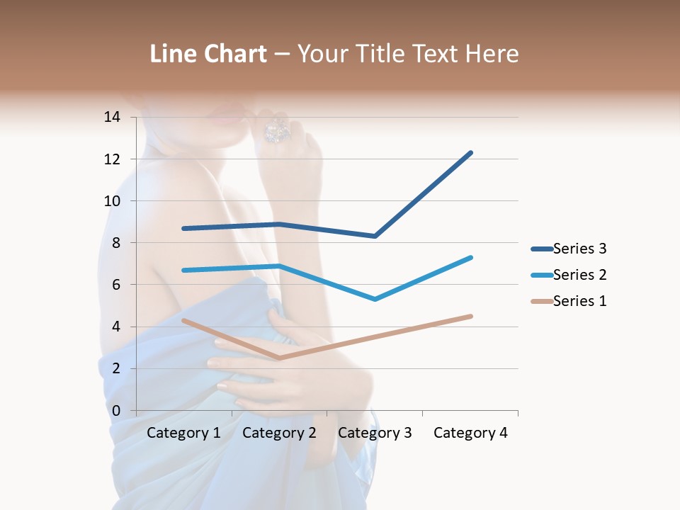 Pretty Vogue Girl PowerPoint Template