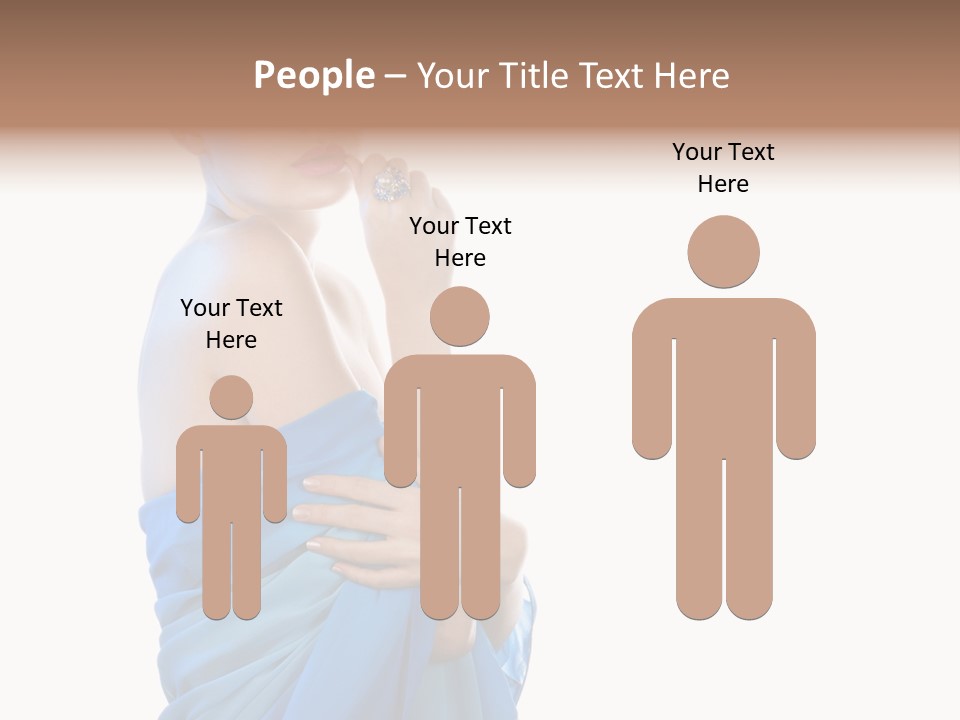 Pretty Vogue Girl PowerPoint Template