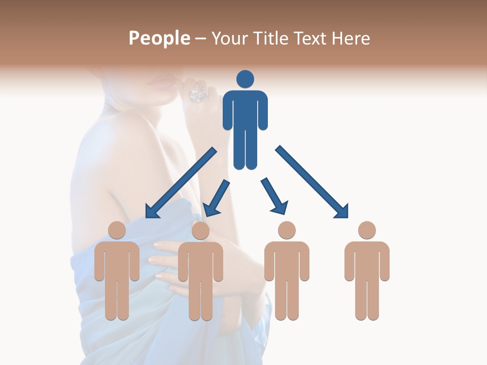 Pretty Vogue Girl PowerPoint Template