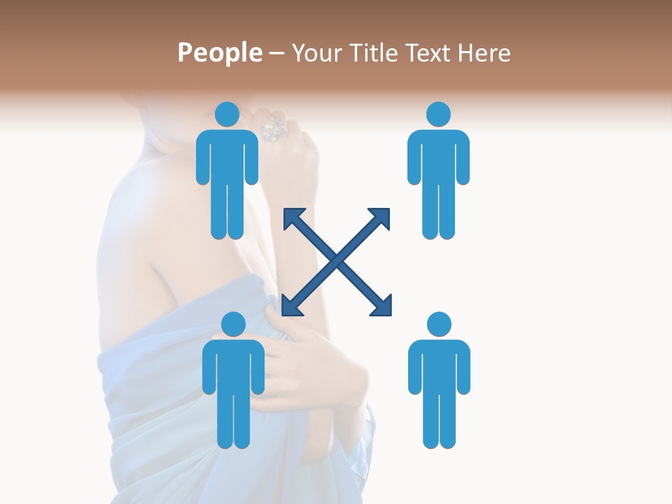 Pretty Vogue Girl PowerPoint Template