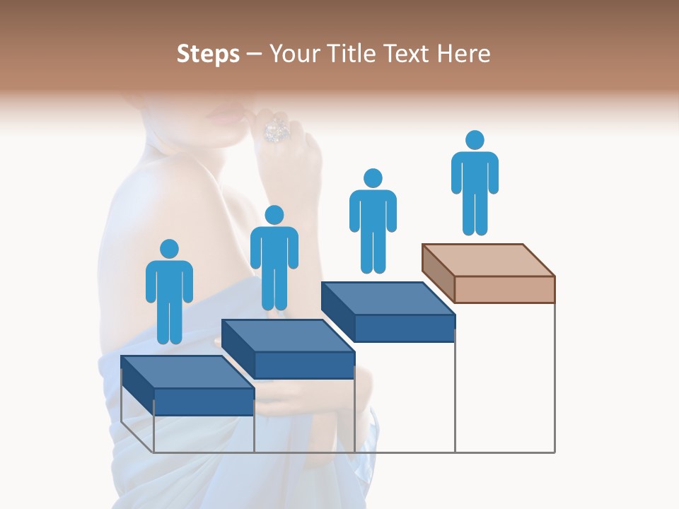 Pretty Vogue Girl PowerPoint Template