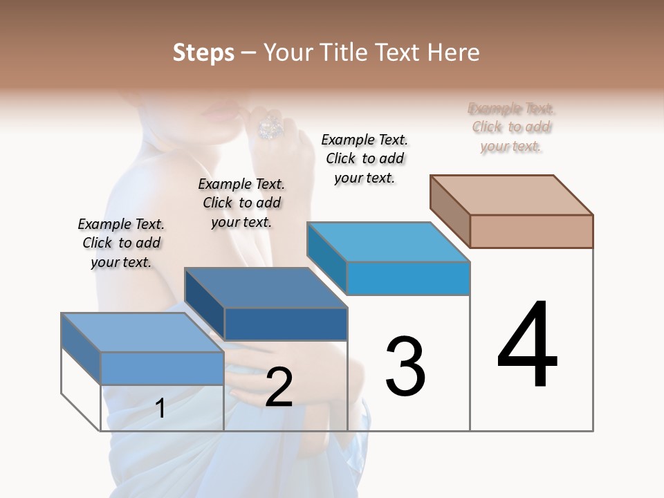 Pretty Vogue Girl PowerPoint Template