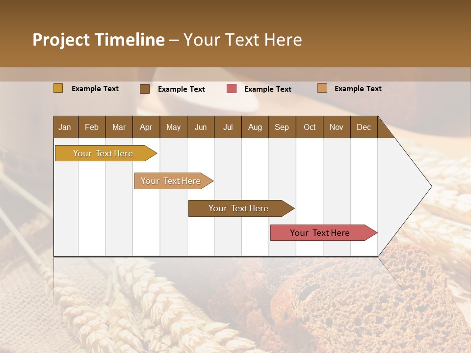 Cooking Grain Black PowerPoint Template