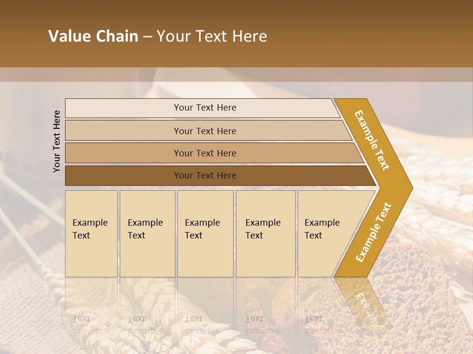 Cooking Grain Black PowerPoint Template