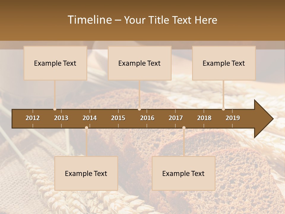 Cooking Grain Black PowerPoint Template