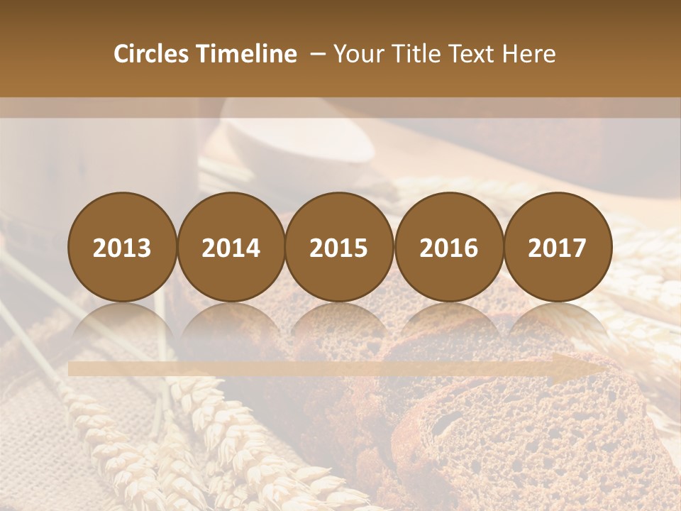 Cooking Grain Black PowerPoint Template